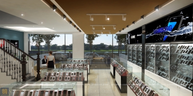 Showroom điện thoại Hòa Bình
